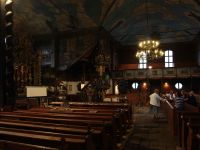 Interiér artikulárneho kostola v Kežmarku