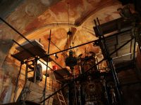 Reštaurovanie nástenných malieb v Žehre